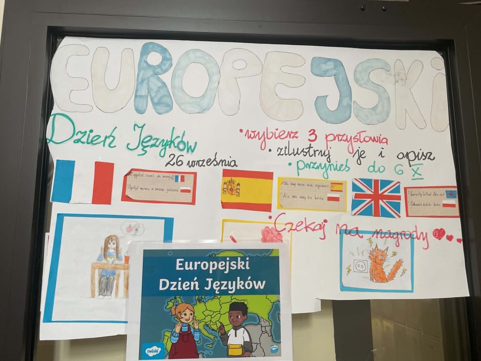 Plakat z&nbsp;okazji Europejskiego Dnia Język&oacute;w
